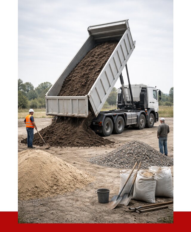 Доставка самосвалом 30 кубов в Елизове от 8609 р. | ПРОНЕРУДЛзв