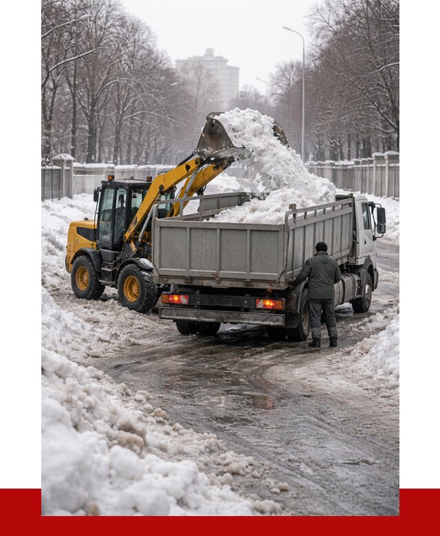 Вывоз снега с погрузкой в Елизове от 3545 р. ПРОНЕРУДЛзв