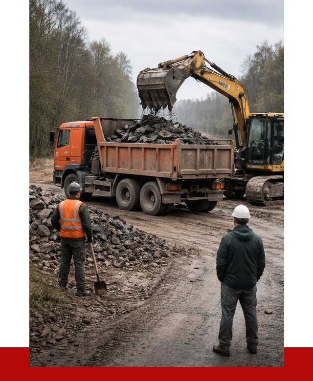 Вывоз асфальта в Елизове от 4558 р. самосвалом ПРОНЕРУДЛзв