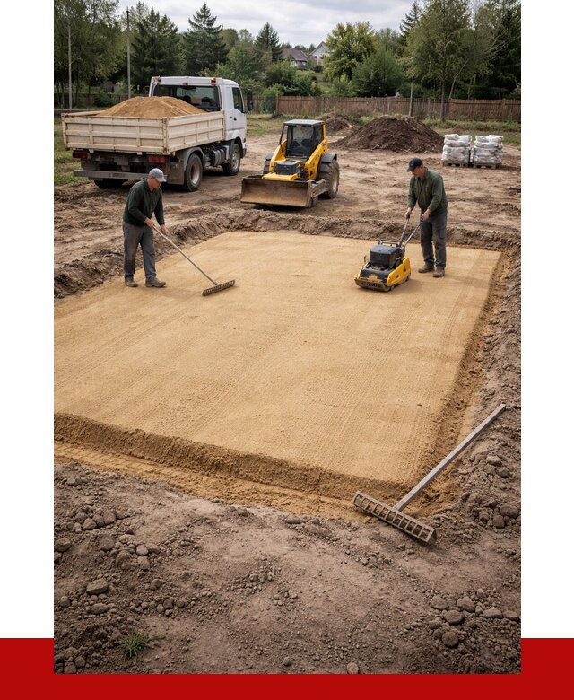 Устройство песчаной подушки в Елизове от 4558 р. ПРОНЕРУДЛзв